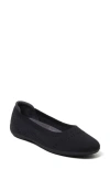 Dearfoams Misty Ballet Flat In Black