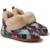 Dearfoams Moritz Faux Fur Lined Bootie Slipper In Multi