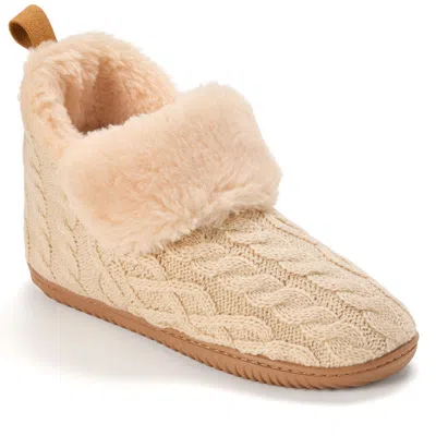 Dearfoams Moritz Bootie Slipper In Pink