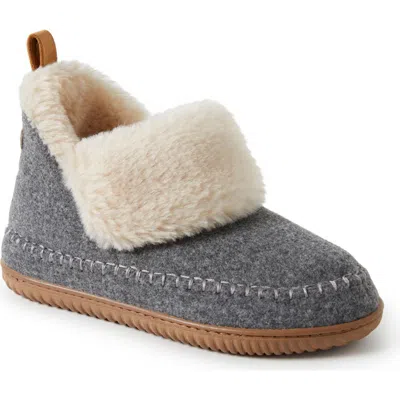 Dearfoams Moritz Bootie Slipper In Gray