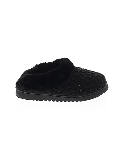 Pre-owned Dearfoams Mule/clog In Black