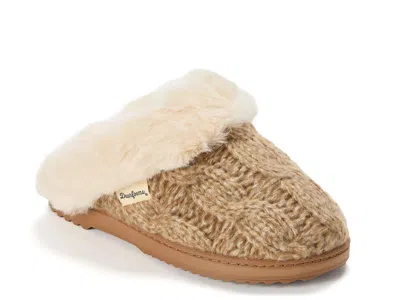 Dearfoams Nicki Scuff Slipper In Neutral