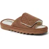 Shop Dearfoams Norma Slipper In Chestnut