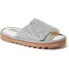 Dearfoams Norma Slipper In Light Heather Grey