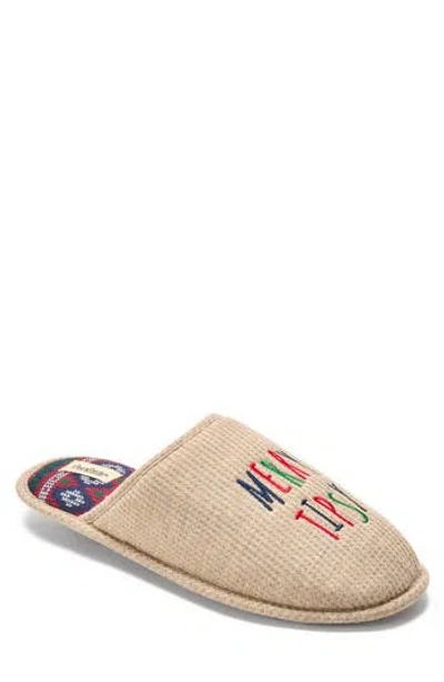 Dearfoams Nuthouse Slipper In Neutral