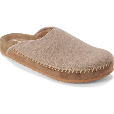Dearfoams Peterson Scuff Slippers In Brown