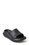 Dearfoams Powell Slide Sandal In Black