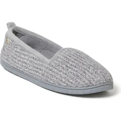 DEARFOAMS DEARFOAMS RACHEL MARLED CHENILLE CLOSED BACK SLIPPER