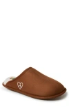 Dearfoams Riley Pride Scuff Slipper In Brown