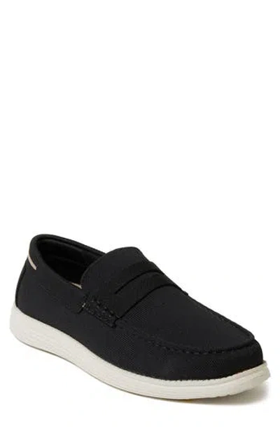 Dearfoams Rollins Penny Loafer In Black