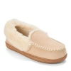 Dearfoams Ryland Cabin Moccasin Slipper In Neutral