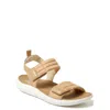 Dearfoams Thea Quarter Strap Sandal In Khaki