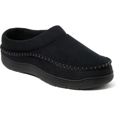 DEARFOAMS DEARFOAMS THOMPSON MOCCASIN TOE CLOG SLIPPER