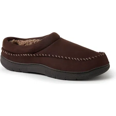 DEARFOAMS DEARFOAMS THOMPSON MOCCASIN TOE CLOG SLIPPER