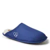Dearfoams Unisex  Basic Scuff In Blue