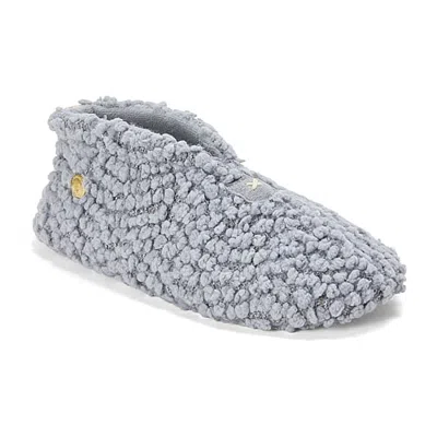 Dearfoams Unwind Slipper Sock Womens Slip-on Slippers In Gray