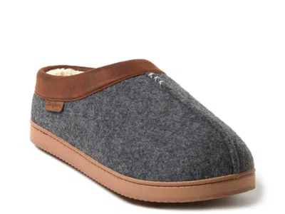 Dearfoams Warner Clog Slipper In Gray