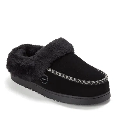 Dearfoams Blaine Clog Slipper In Black