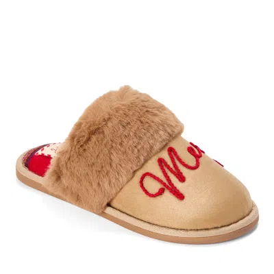 Dearfoams Women's Cozy Women's Scuff In Multi