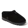 Dearfoams Fireside Greta Genuine Shearling Clog Slipper In Black