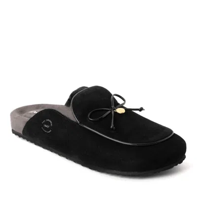 Dearfoams Falan Scuff Slipper In Black