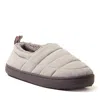 Dearfoams Women's Fern Ripstop Closed Back In Grey