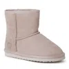 Dearfoams Rosebery 6" Genuine Shearling Pull-on Boot In Neutral