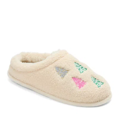 Dearfoams Women's Holiday Novelty Clog In Neutral
