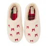 Dearfoams Women's Holiday Novelty Clog Slipper In Multi