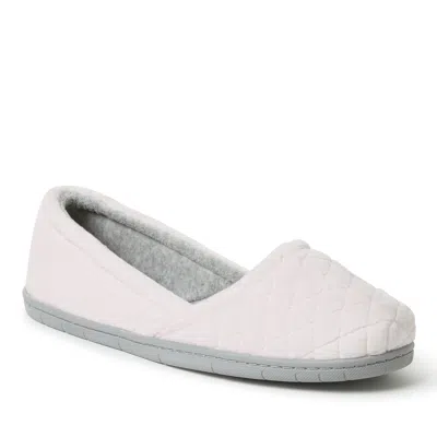 Dearfoams Women's Katie Velour Closed Back In Neutral
