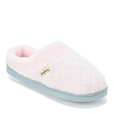 Dearfoams Women's Libby Quilted Terry Clog In Pink