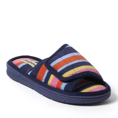 Dearfoams Women's Mickey Terry Slide In Multi