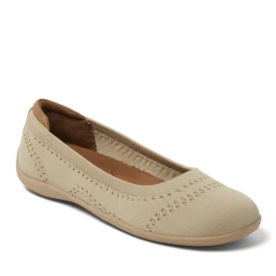 Dearfoams Women's Misty Ballet Flat In Neutral