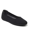 Dearfoams Misty Ballet Flat In Black