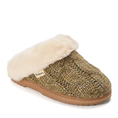 Dearfoams Nicki Scuff Slipper In Green