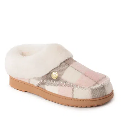 Dearfoams Women's Nyla Plaid Moc Toe Clog In Multi