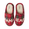 Dearfoams Mama Bear Plaid Clog Slipper In Multi
