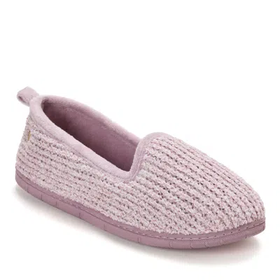 Dearfoams Women's Rachel Marled Chenille Closed Back In Multi