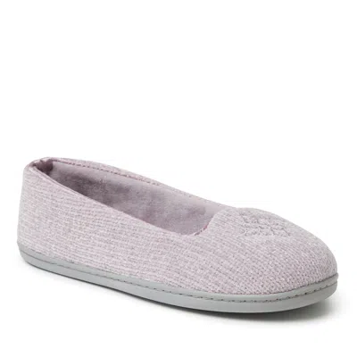 Dearfoams Women's Rebecca Chenille Closed Back Slipper In Pink