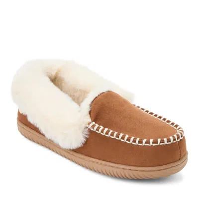 Dearfoams Ryland Cabin Slipper In Brown