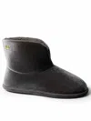 Dearfoams Women's Sara Shiny Velour Bootie House Slipper Boot In Multi