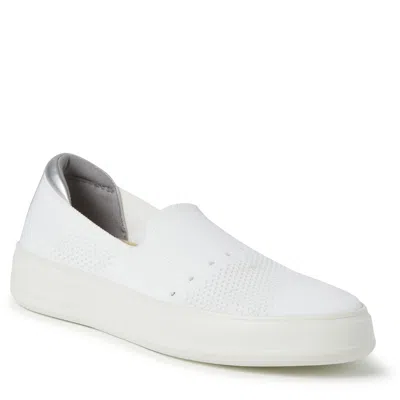 Dearfoams Women's Sophie Slip-on Sneaker In White