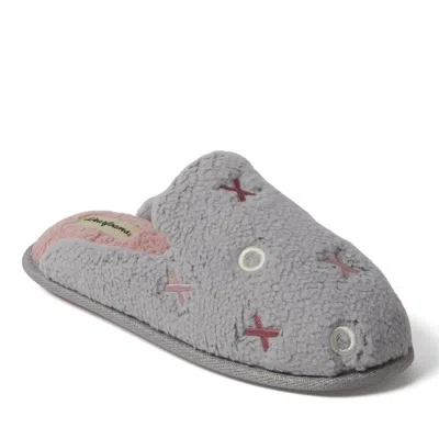 Dearfoams Women's Teddy Novelty Scuff In Gray