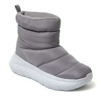 Dearfoams Women's Texoma Bootie With Regnr8 In Gray