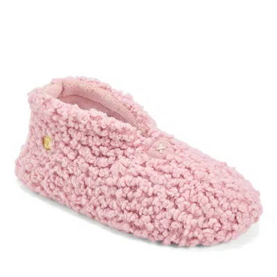 Dearfoams Women's Unwind Slipper Sock Bootie In Pink