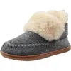 Dearfoams Womens Faux Suede Slip On Booties