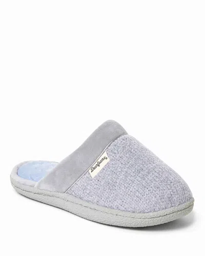 Dearfoams Womens Samantha Chenille Scuff House Slipper In Multi
