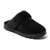 Dearfoams Womens Slip-on Slippers In Black