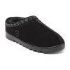 Dearfoams Womens Slip-on Slippers In Black