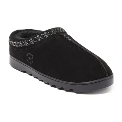 Dearfoams Womens Slip-on Slippers In Black